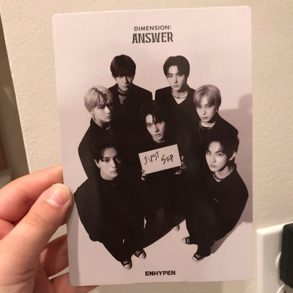 Enhypen Dimension: Answer Group Photo Stand